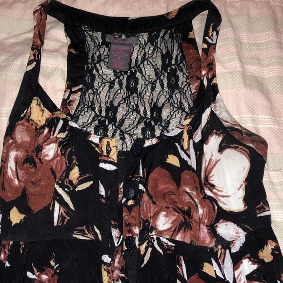 Multicolored button up tunic - Picture 1 of 3